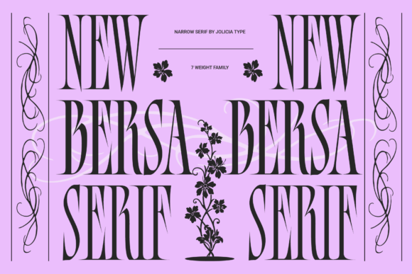 Bersa Serif: A Typeface Where Elegance Meets Edge