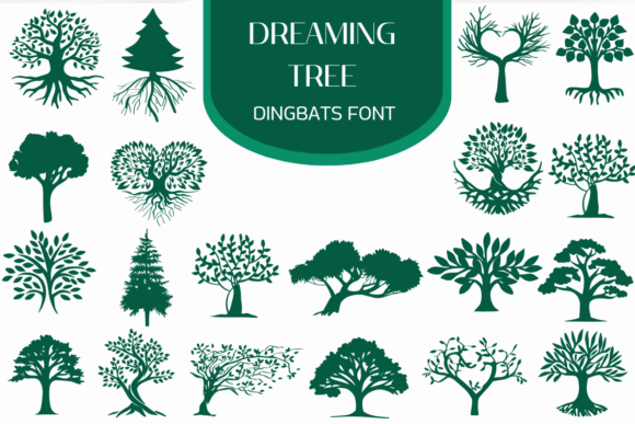Dreaming Tree: A Dingbats Font for Creative Projects