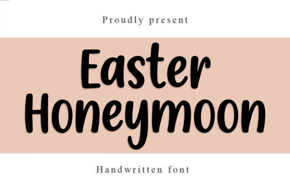 Easter Honeymoon: A Charming Typeface for Creative Projects