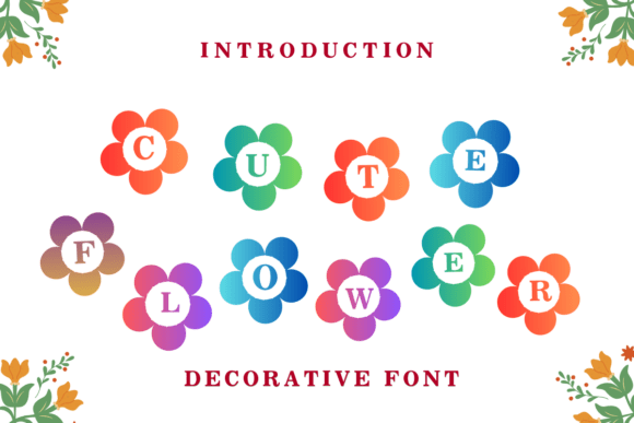 Flower Cute: A Lovely Decorative Font for Creative Ideas