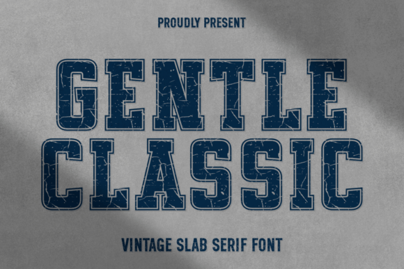 Gentle Classic: Timeless Slab Serif for Vintage Designs