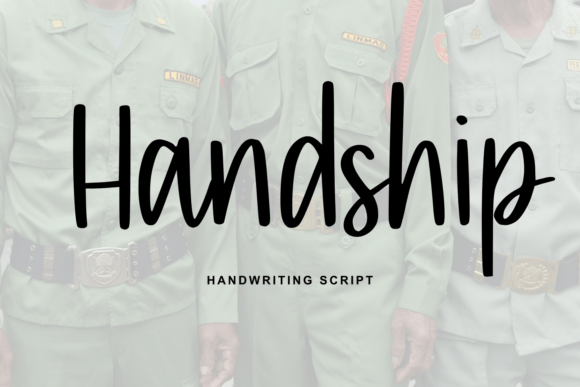 Handship: A Warm, Authentic Script Font for Modern Design