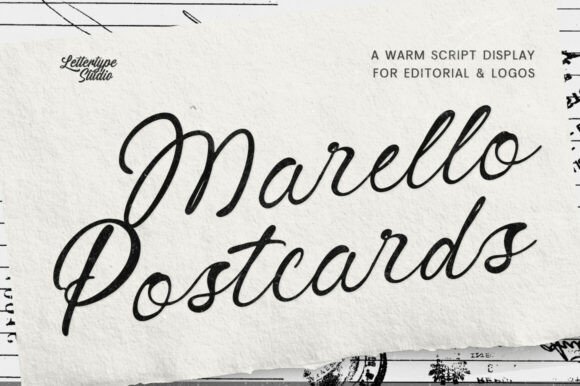 Marello Postcards: A Typeface with a Handwritten Heart