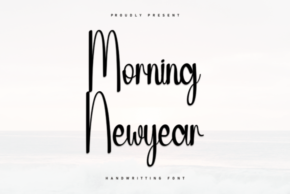 Morning Newyear: A Marker-Drawn Font for Luxe, Casual Design