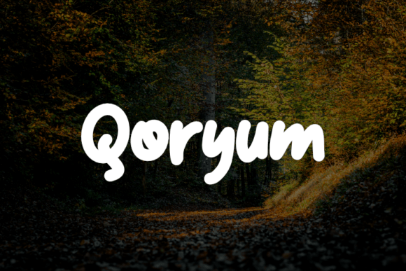 Qoryum: Where Modern Typography Meets Timeless Elegance