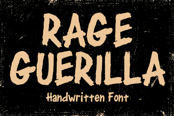 Rage Guerilla: Unleash Urban Typography