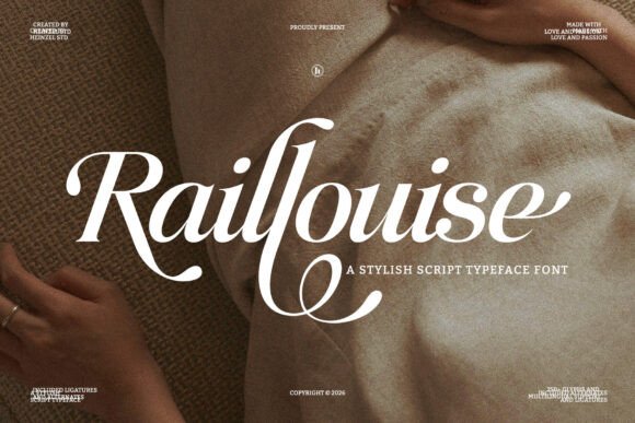 Raillouise: Elegant Script Font for Creative Projects