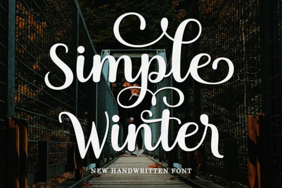 Simple Winter: An Elegant Script for Creative Designs